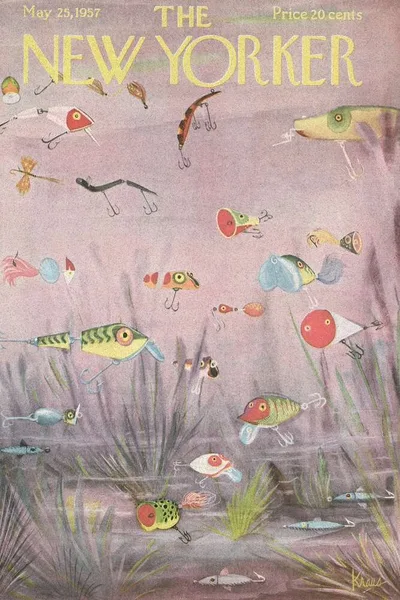 Постер с обложкой The New Yorker 25.05.1957