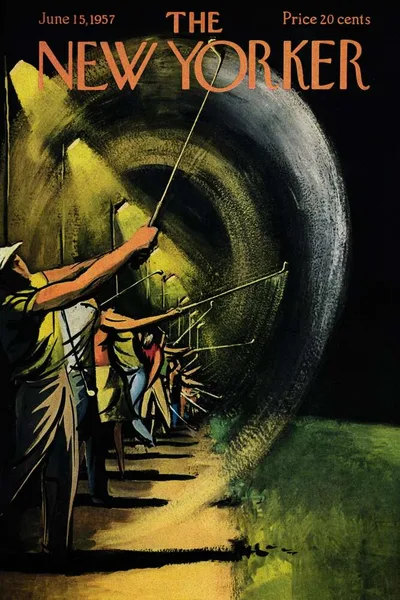 Постер с обложкой The New Yorker 15.06.1957
