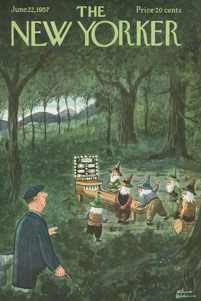Постер с обложкой The New Yorker 22.06.1957