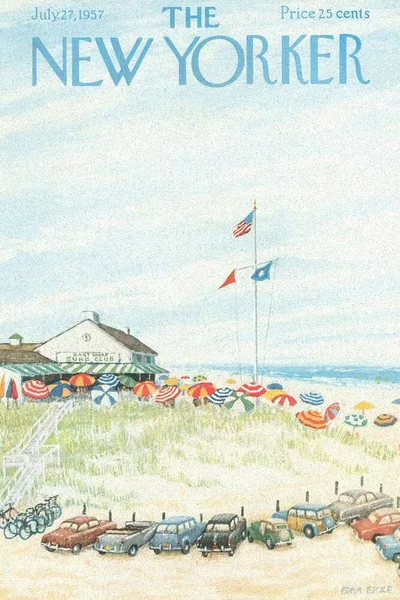 Постер с обложкой The New Yorker 27.07.1957