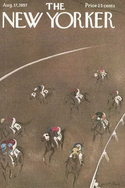 Постер с обложкой The New Yorker 17.08.1957