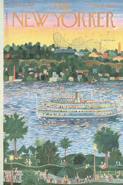 Постер с обложкой The New Yorker 31.08.1957