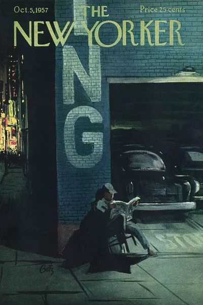 Постер с обложкой The New Yorker 05.10.1957