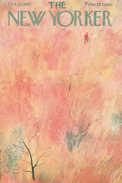 Постер с обложкой The New Yorker 12.10.1957