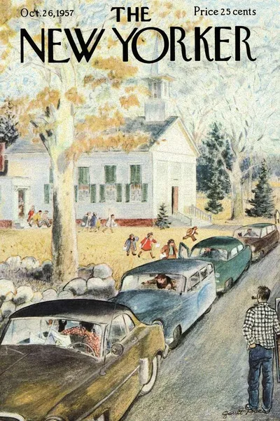 Постер с обложкой The New Yorker 26.10.1957
