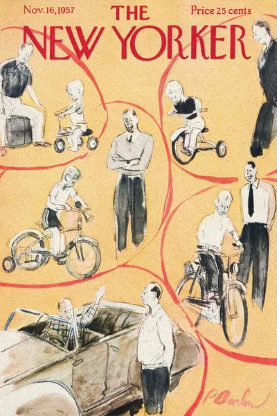 Постер с обложкой The New Yorker 16.11.1957