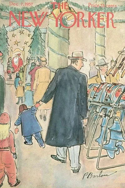 Постер с обложкой The New Yorker 07.12.1957