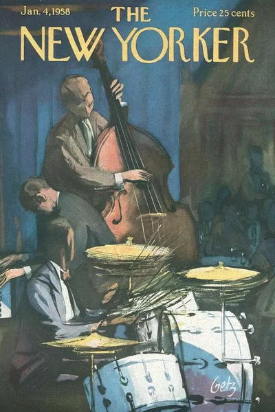 Постер с обложкой The New Yorker 04.01.1958