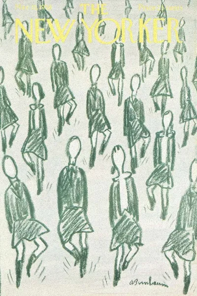 Постер с обложкой The New Yorker 15.03.1958
