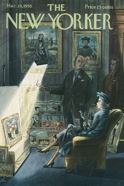 Постер с обложкой The New Yorker 29.03.1958
