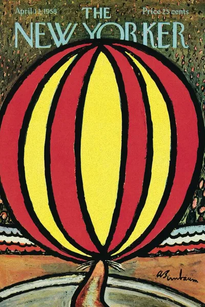 Постер с обложкой The New Yorker 12.04.1958