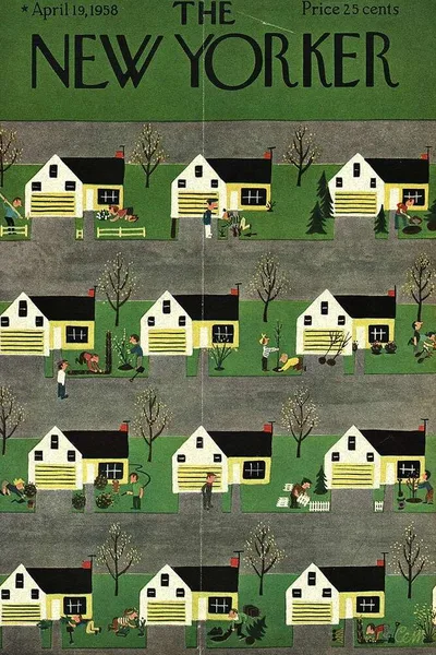 Постер с обложкой The New Yorker 19.04.1958