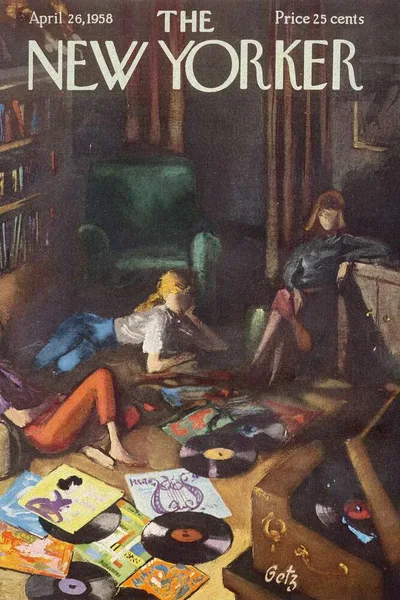 Постер с обложкой The New Yorker 26.04.1958