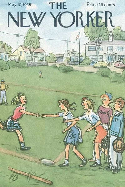 Постер с обложкой The New Yorker 10.05.1958
