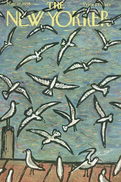 Постер с обложкой The New Yorker 17.05.1958