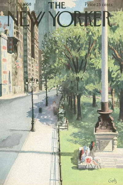 Постер с обложкой The New Yorker 31.05.1958
