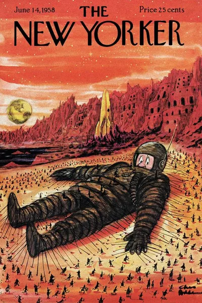 Постер с обложкой The New Yorker 14.06.1958