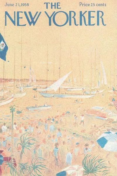 Постер с обложкой The New Yorker 21.06.1958