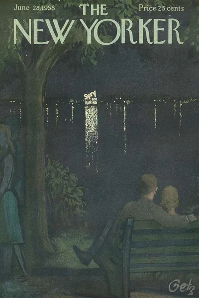 Постер с обложкой The New Yorker 28.06.1958