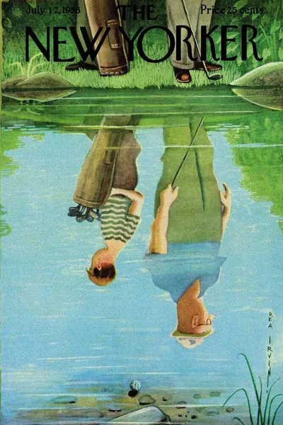 Постер с обложкой The New Yorker 12.07.1958