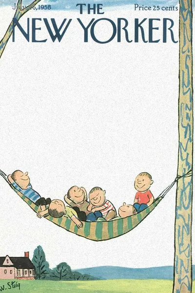 Постер с обложкой The New Yorker 26.07.1958