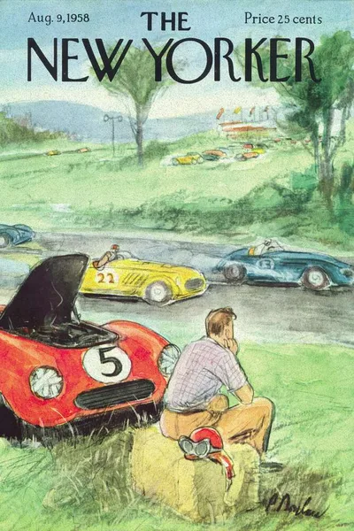 Постер с обложкой The New Yorker 09.08.1958