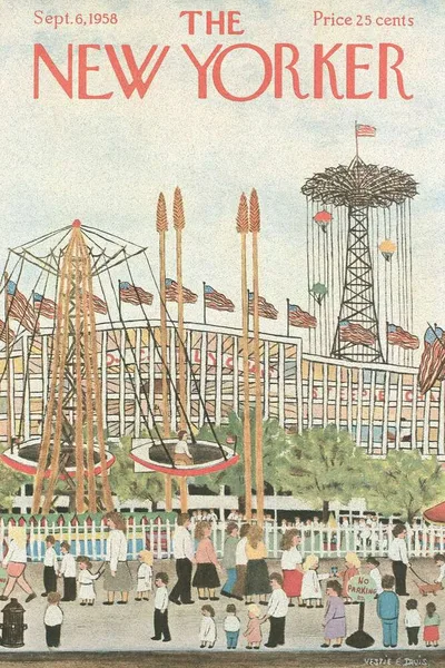 Постер с обложкой The New Yorker 06.09.1958