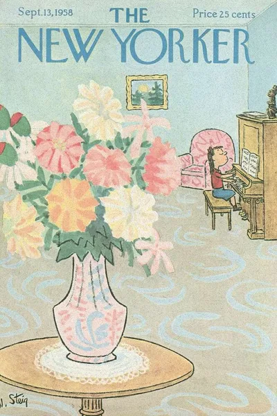 Постер с обложкой The New Yorker 13.09.1958