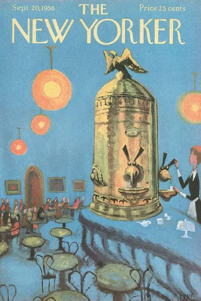 Постер с обложкой The New Yorker 20.09.1958