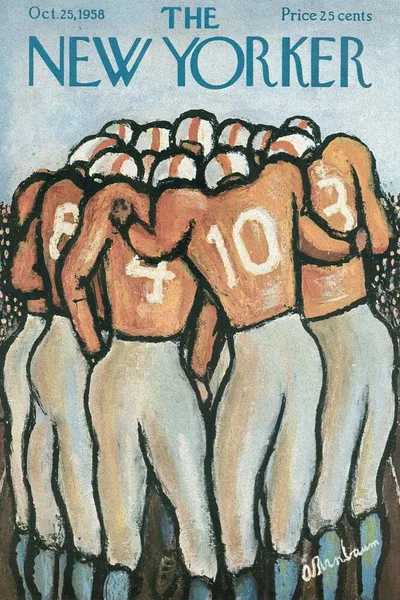 Постер с обложкой The New Yorker 25.10.1958