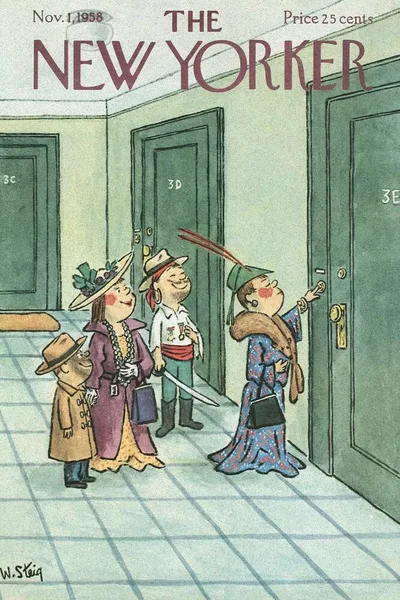 Постер с обложкой The New Yorker 01.11.1958