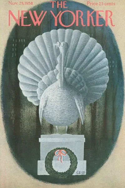 Постер с обложкой The New Yorker 29.11.1958