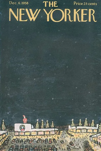 Постер с обложкой The New Yorker 06.12.1958