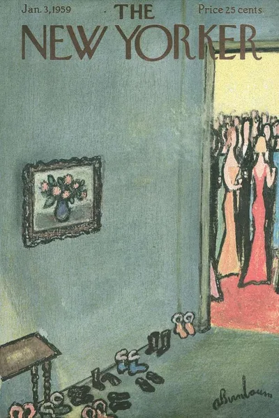 Постер с обложкой The New Yorker 03.01.1959