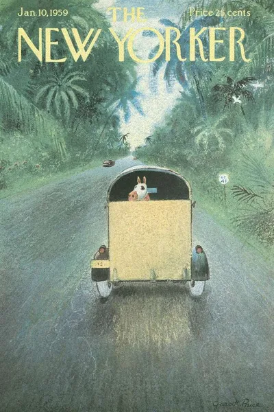 Постер с обложкой The New Yorker 10.01.1959