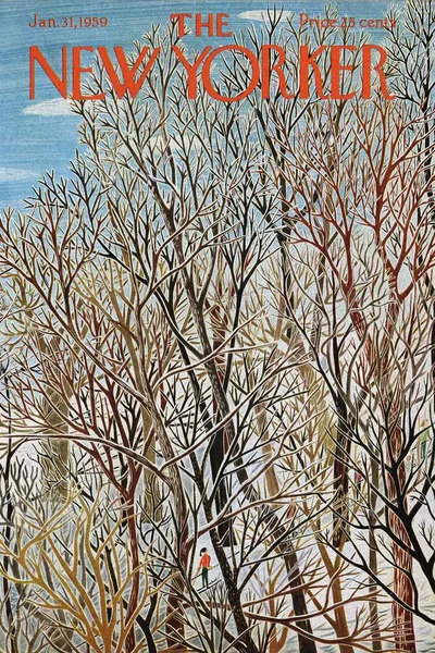 Постер с обложкой The New Yorker 31.01.1959