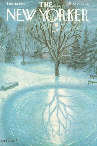 Постер с обложкой The New Yorker 28.02.1959