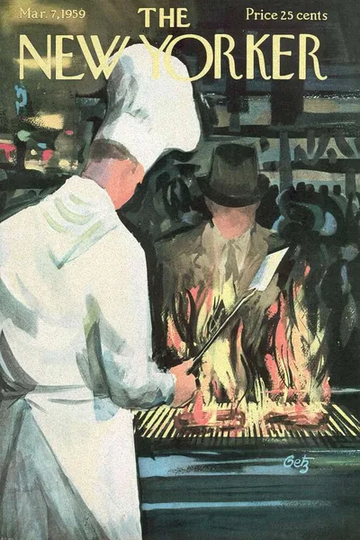 Постер с обложкой The New Yorker 07.03.1959