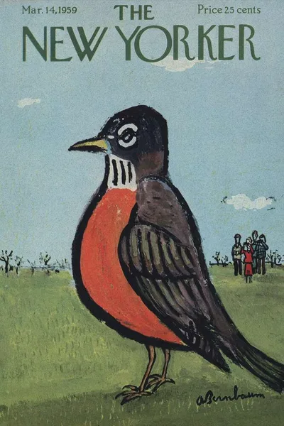 Постер с обложкой The New Yorker 14.03.1959