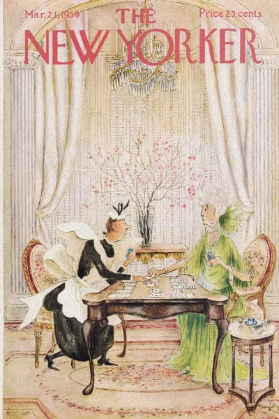 Постер с обложкой The New Yorker 21.03.1959