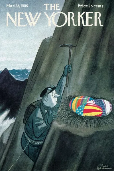Постер с обложкой The New Yorker 28.03.1959