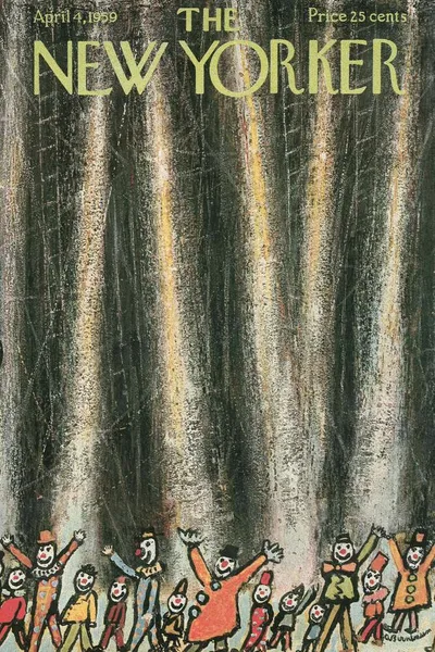 Постер с обложкой The New Yorker 04.04.1959