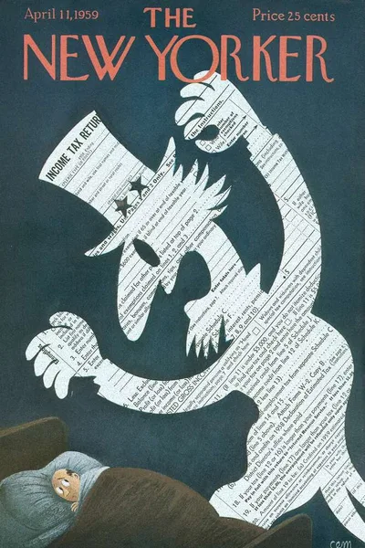 Постер с обложкой The New Yorker 11.04.1959