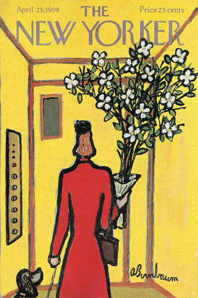 Постер с обложкой The New Yorker 25.04.1959