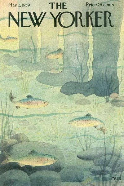 Постер с обложкой The New Yorker 02.05.1959