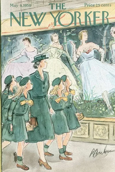 Постер с обложкой The New Yorker 09.05.1959