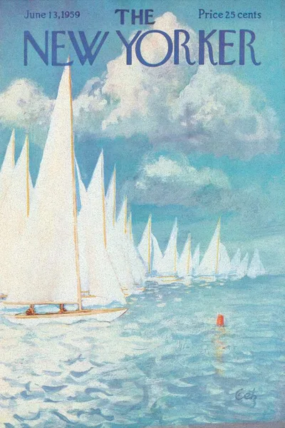 Постер с обложкой The New Yorker 13.06.1959
