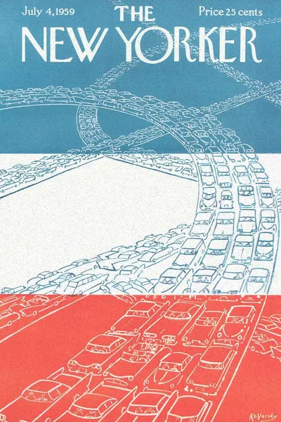 Постер с обложкой The New Yorker 04.07.1959