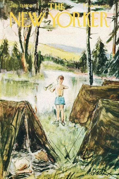 Постер с обложкой The New Yorker 11.07.1959