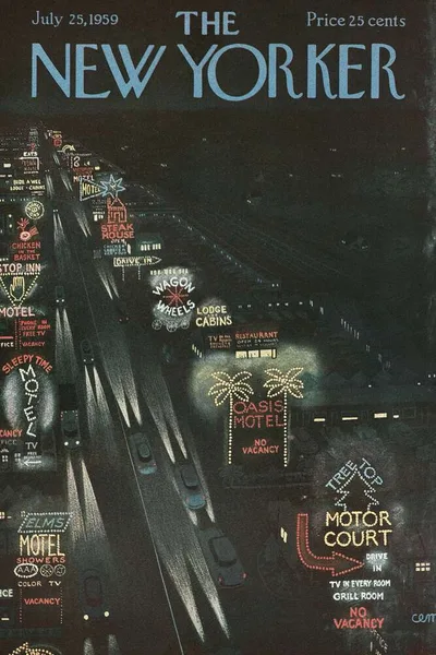 Постер с обложкой The New Yorker 25.07.1959